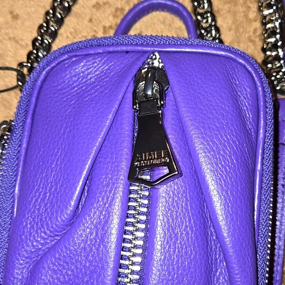 New Aimee Kestenburg Tamitha Phone Crossbody with RFID Dust Bag Purple Haze - Picture 2 of 8